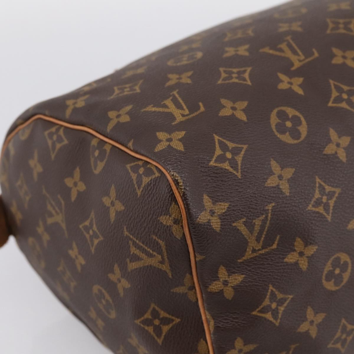 LOUIS VUITTON Monogram Speedy 30 Hand Bag M41526 LV Auth 197697V