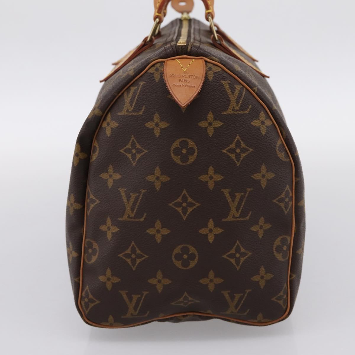 LOUIS VUITTON Monogram Speedy 30 Hand Bag M41526 LV Auth 197697V
