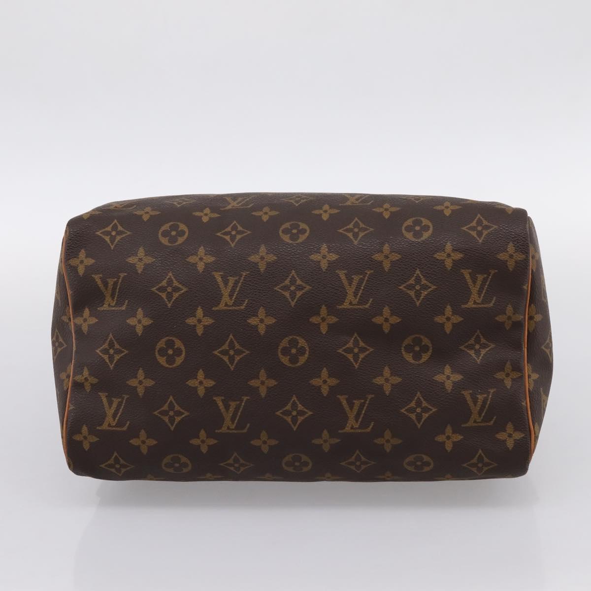LOUIS VUITTON Monogram Speedy 30 Hand Bag M41526 LV Auth 197697V