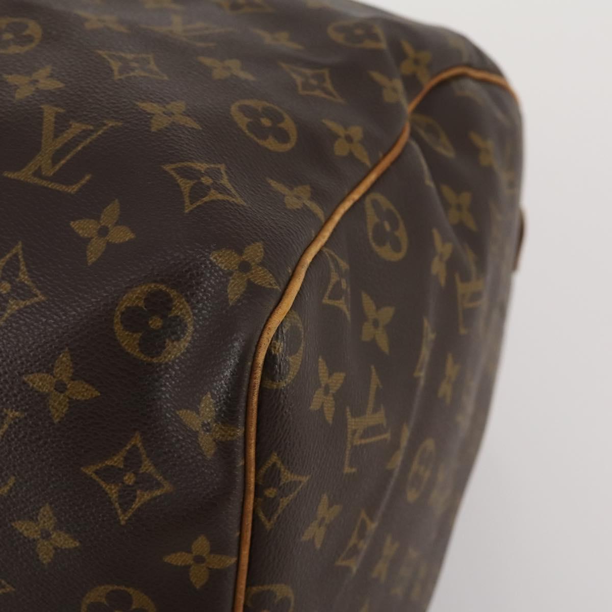 LOUIS VUITTON Monogram Keepall 60 Boston Bag M41422 LV Auth 197701