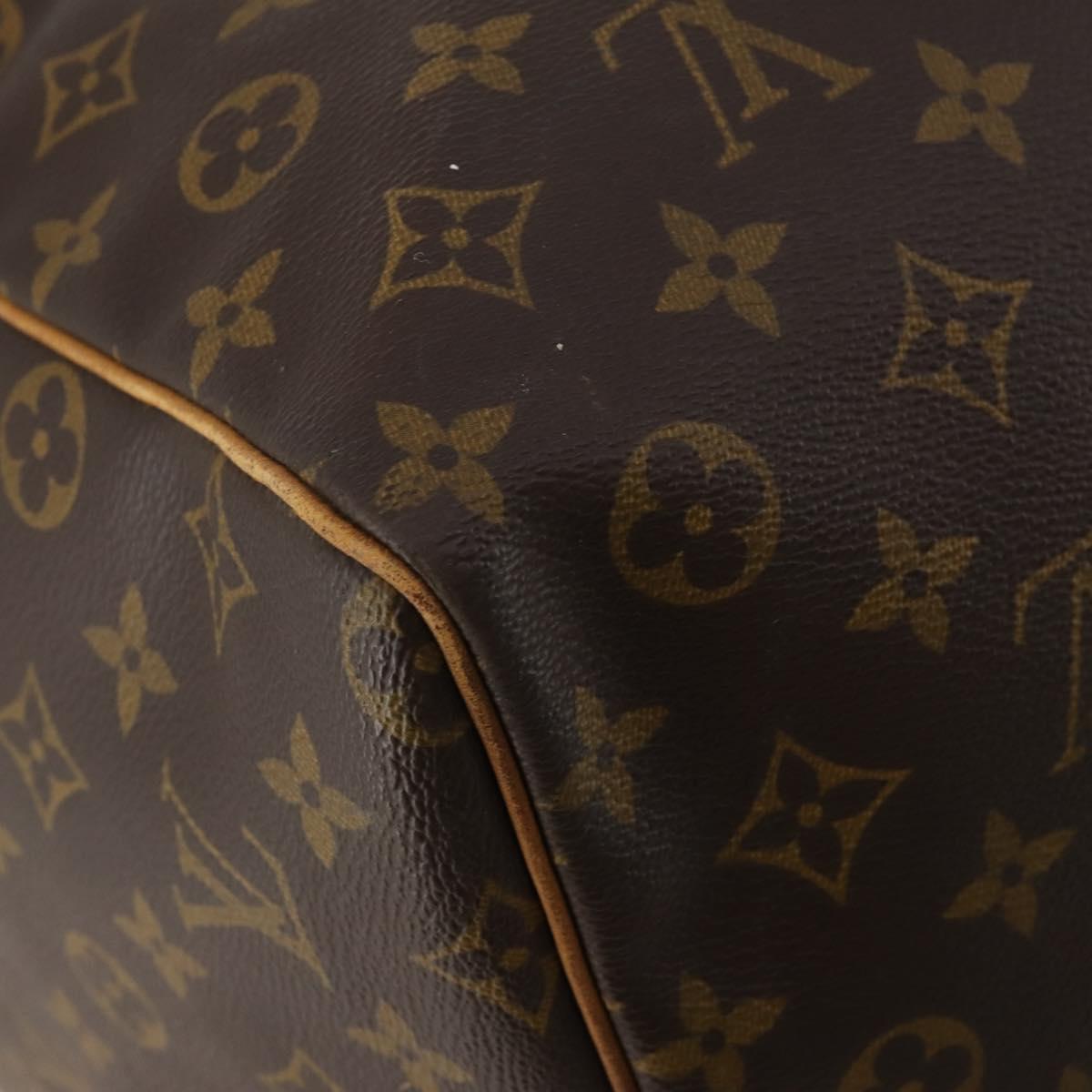 LOUIS VUITTON Monogram Keepall 60 Boston Bag M41422 LV Auth 197701