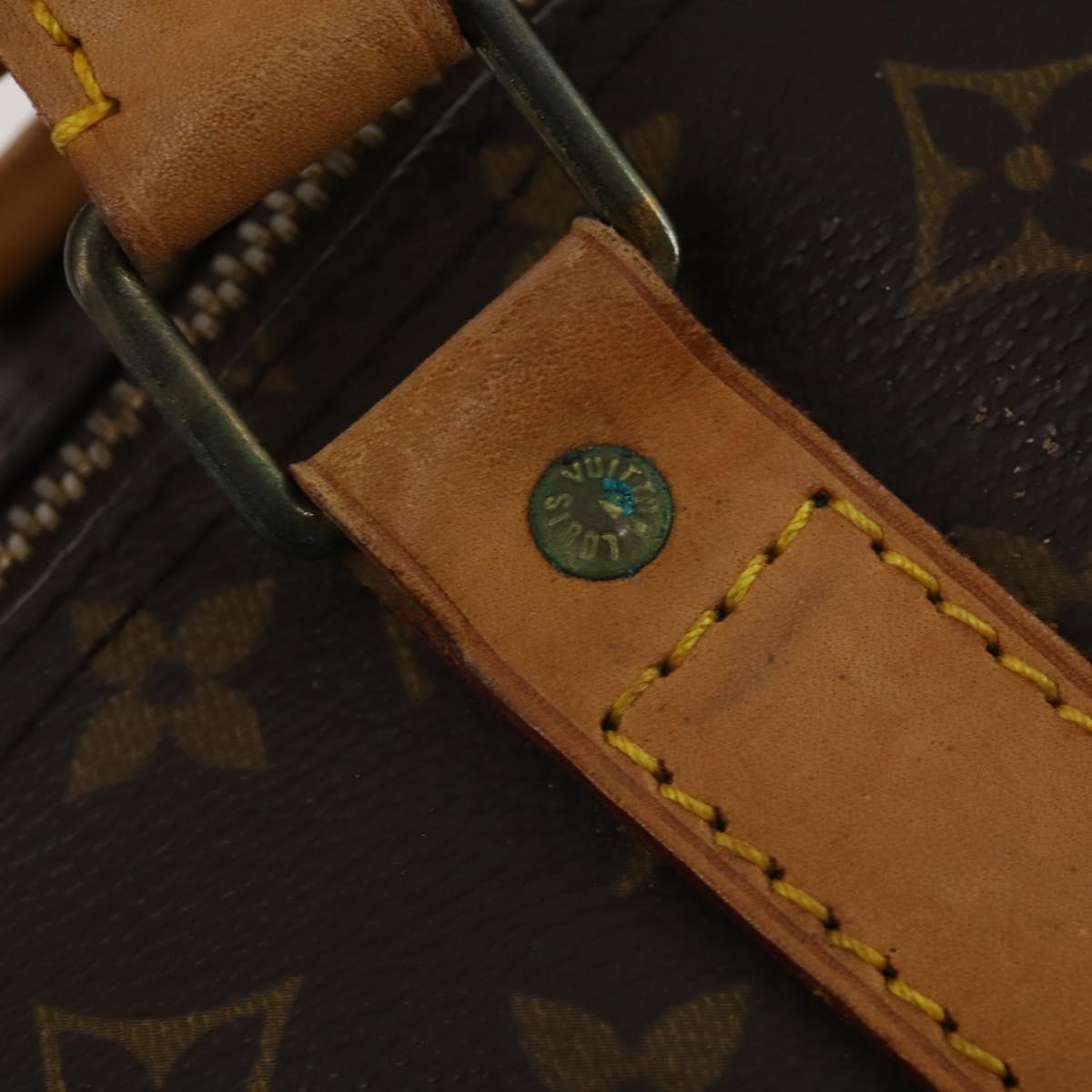LOUIS VUITTON Monogram Keepall 60 Boston Bag M41422 LV Auth 197701