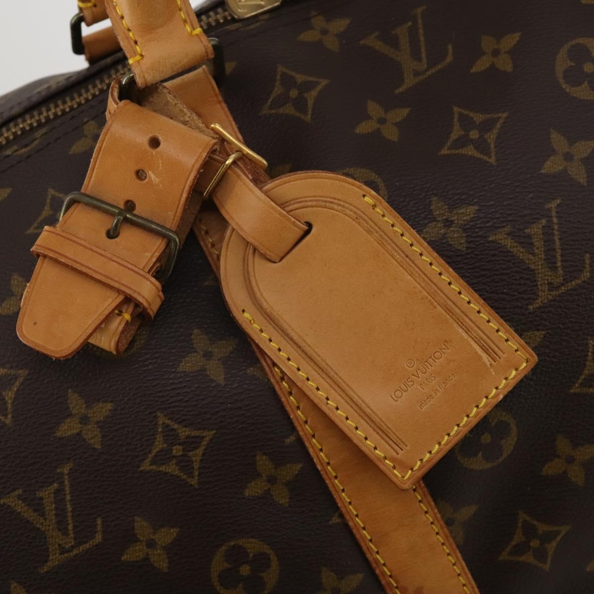LOUIS VUITTON Monogram Keepall 60 Boston Bag M41422 LV Auth 197701