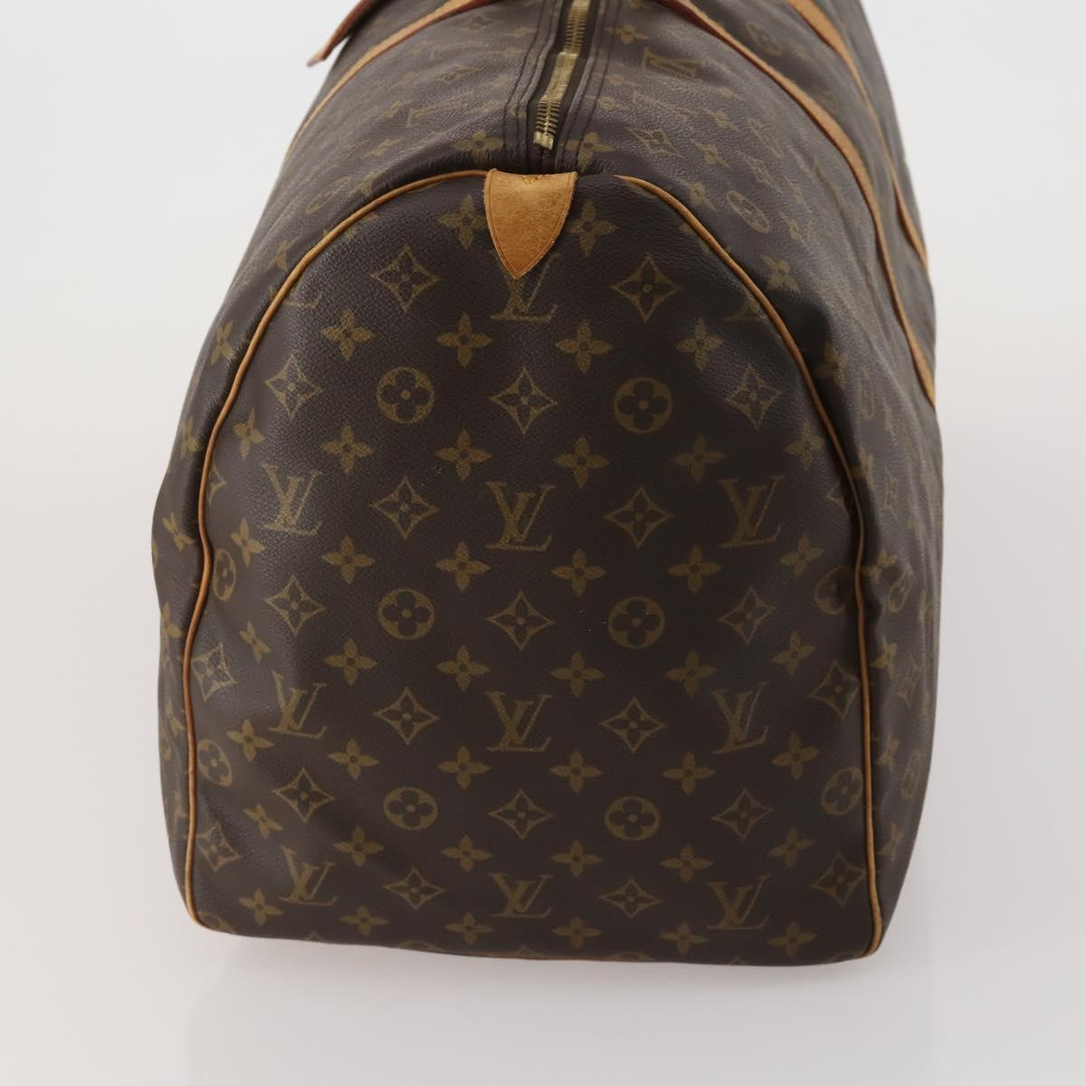 LOUIS VUITTON Monogram Keepall 60 Boston Bag M41422 LV Auth 197701