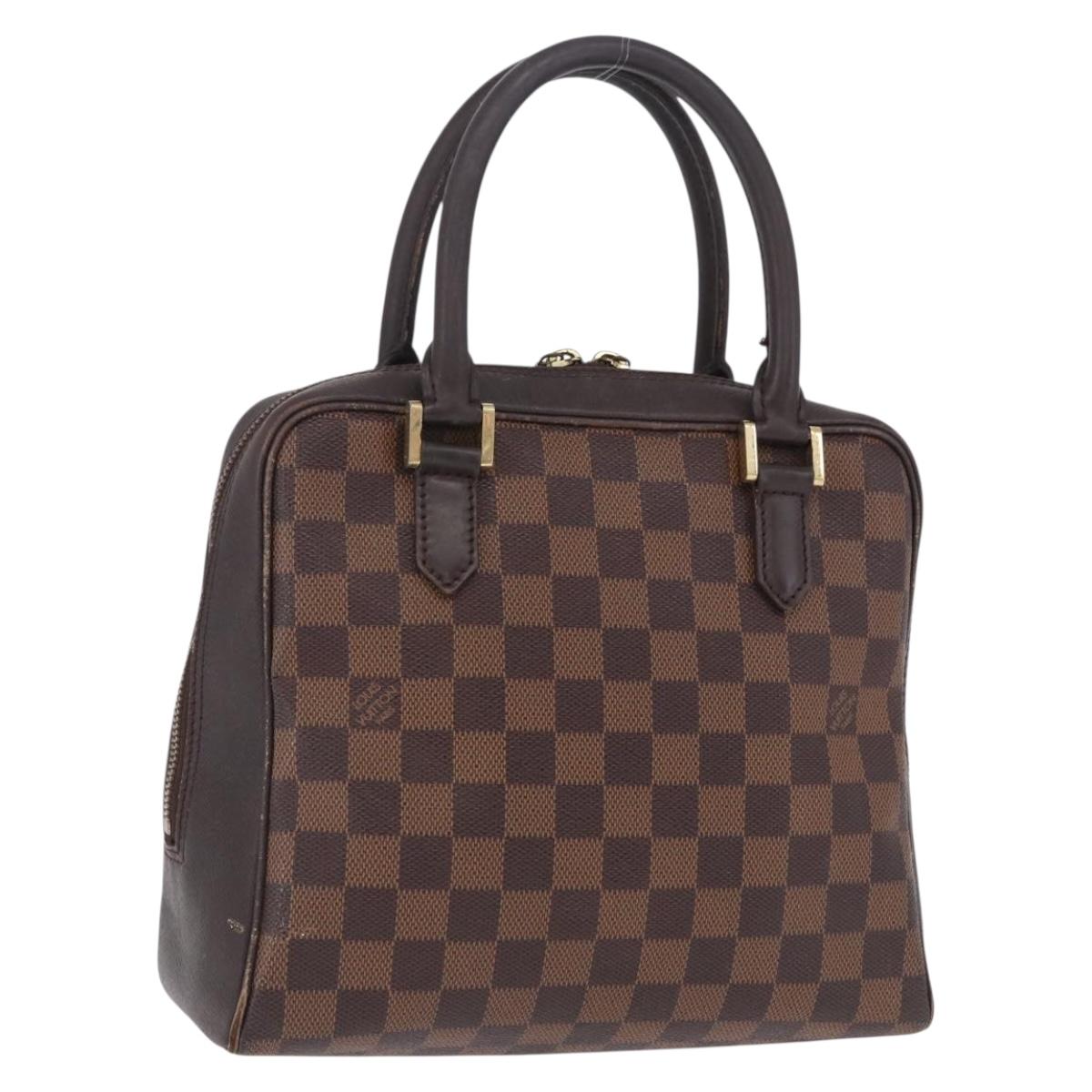 LOUIS VUITTON Damier Ebene Brera Hand Bag N51150 LV Auth 197706
