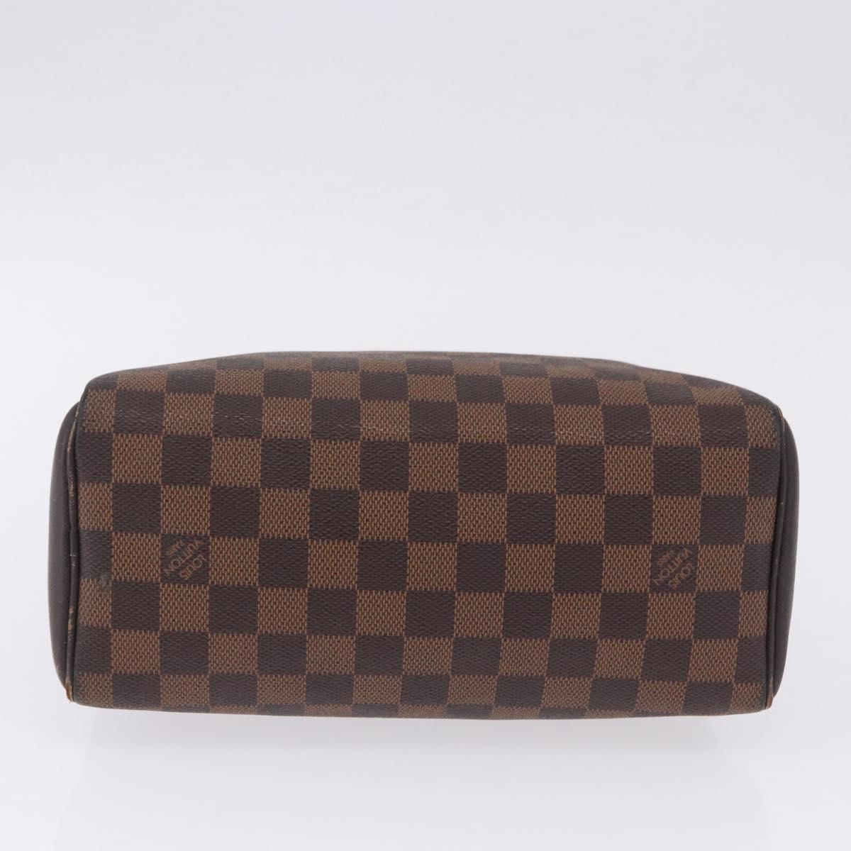 LOUIS VUITTON Damier Ebene Brera Hand Bag N51150 LV Auth 197706