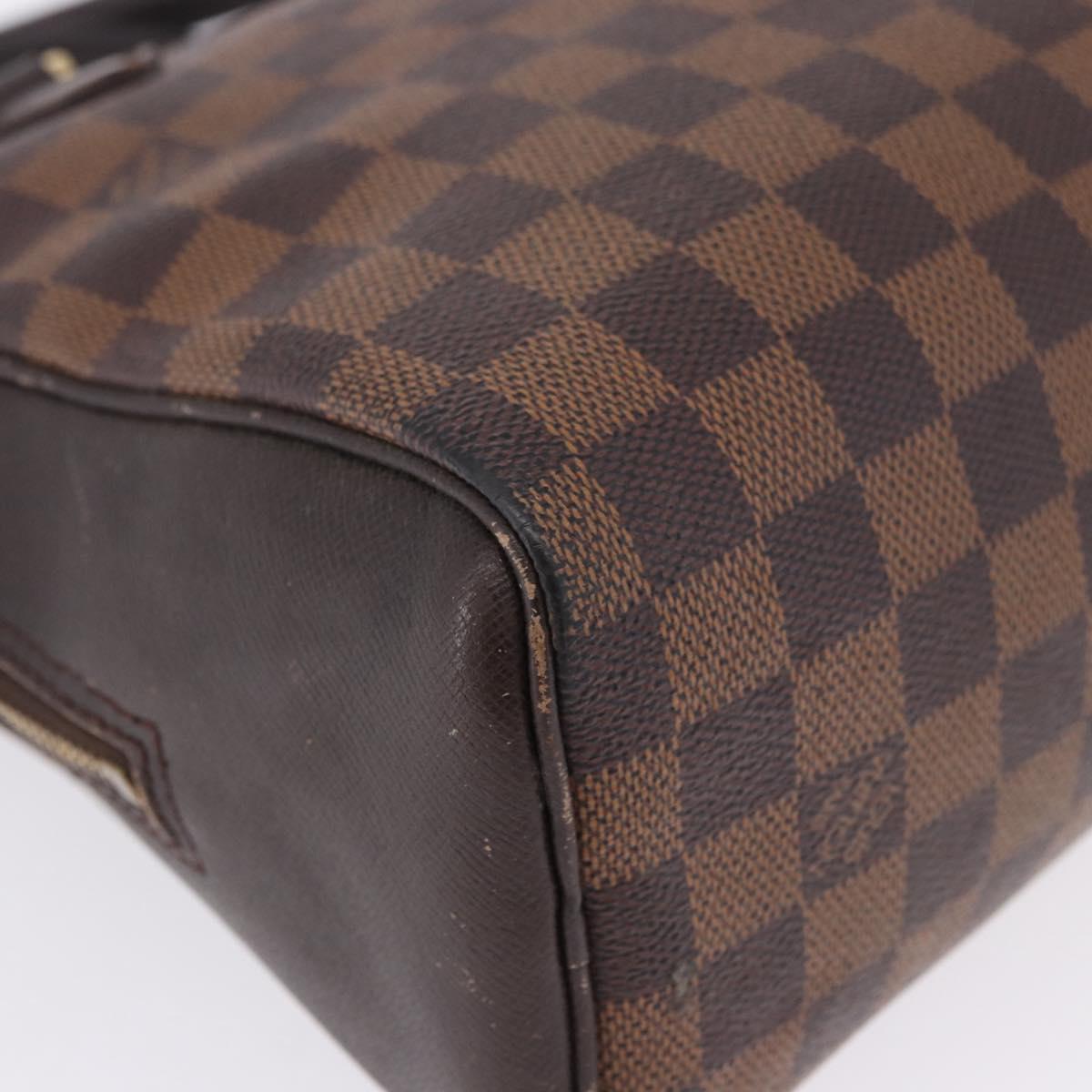 LOUIS VUITTON Damier Ebene Brera Hand Bag N51150 LV Auth 197706
