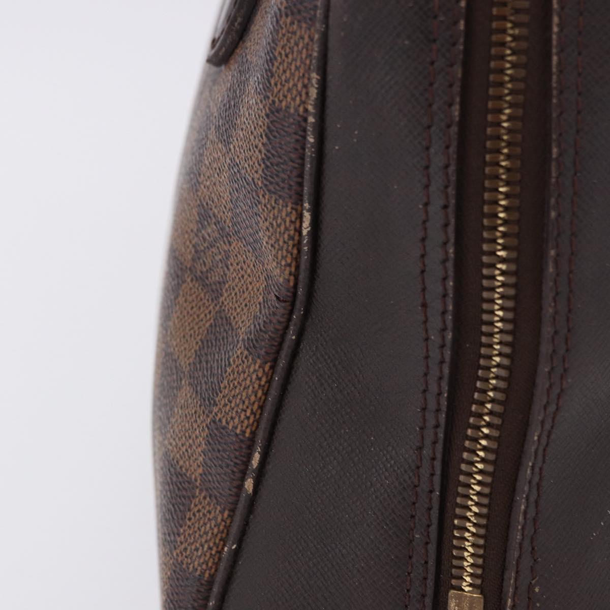 LOUIS VUITTON Damier Ebene Brera Hand Bag N51150 LV Auth 197706