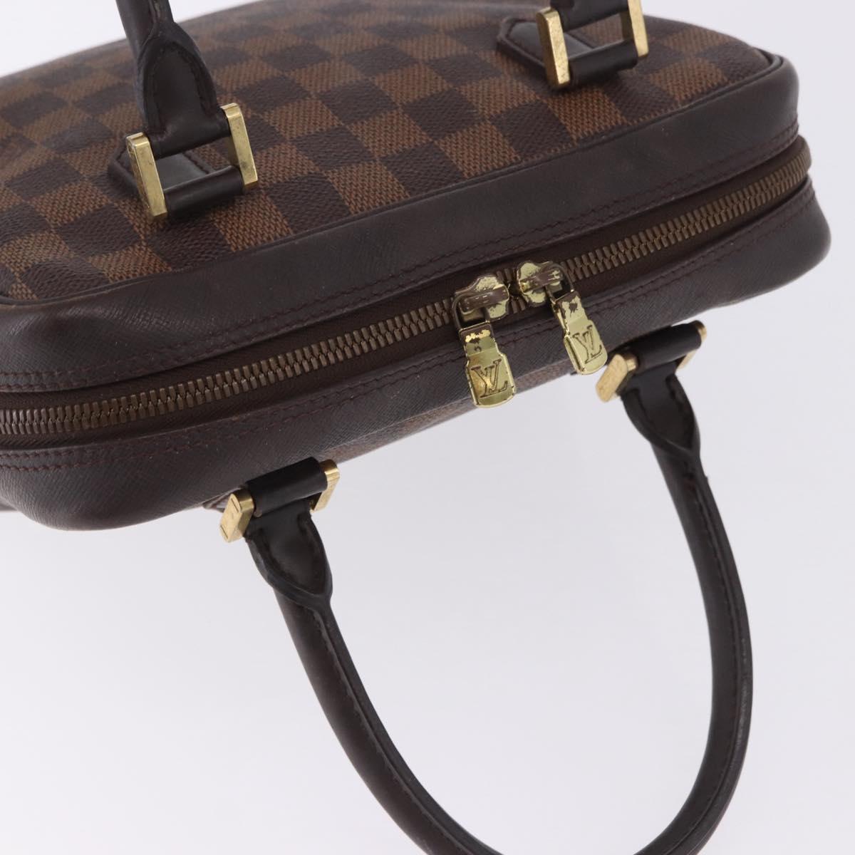 LOUIS VUITTON Damier Ebene Brera Hand Bag N51150 LV Auth 197706