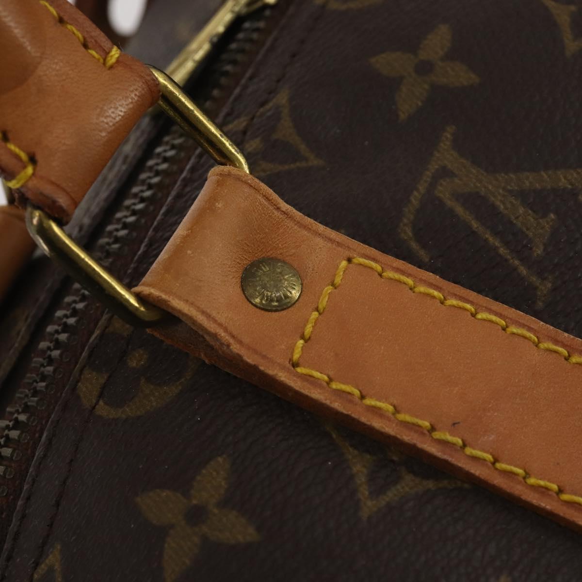LOUIS VUITTON Monogram Keepall 50 Boston Bag M41426 LV Auth 197711A
