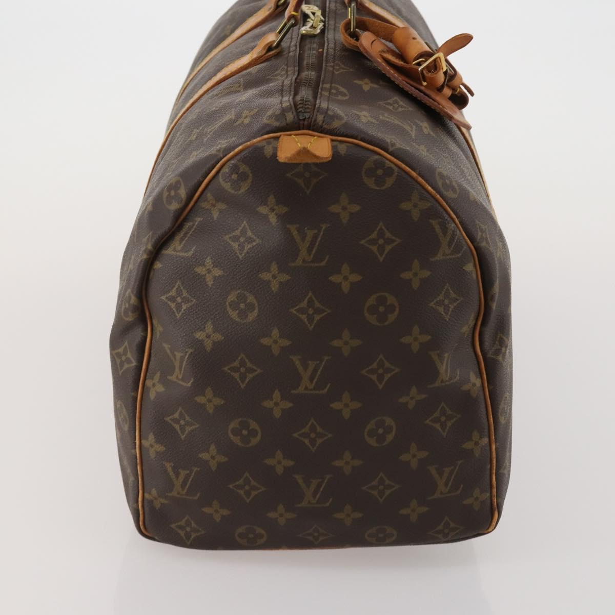 LOUIS VUITTON Monogram Keepall 50 Boston Bag M41426 LV Auth 197711A