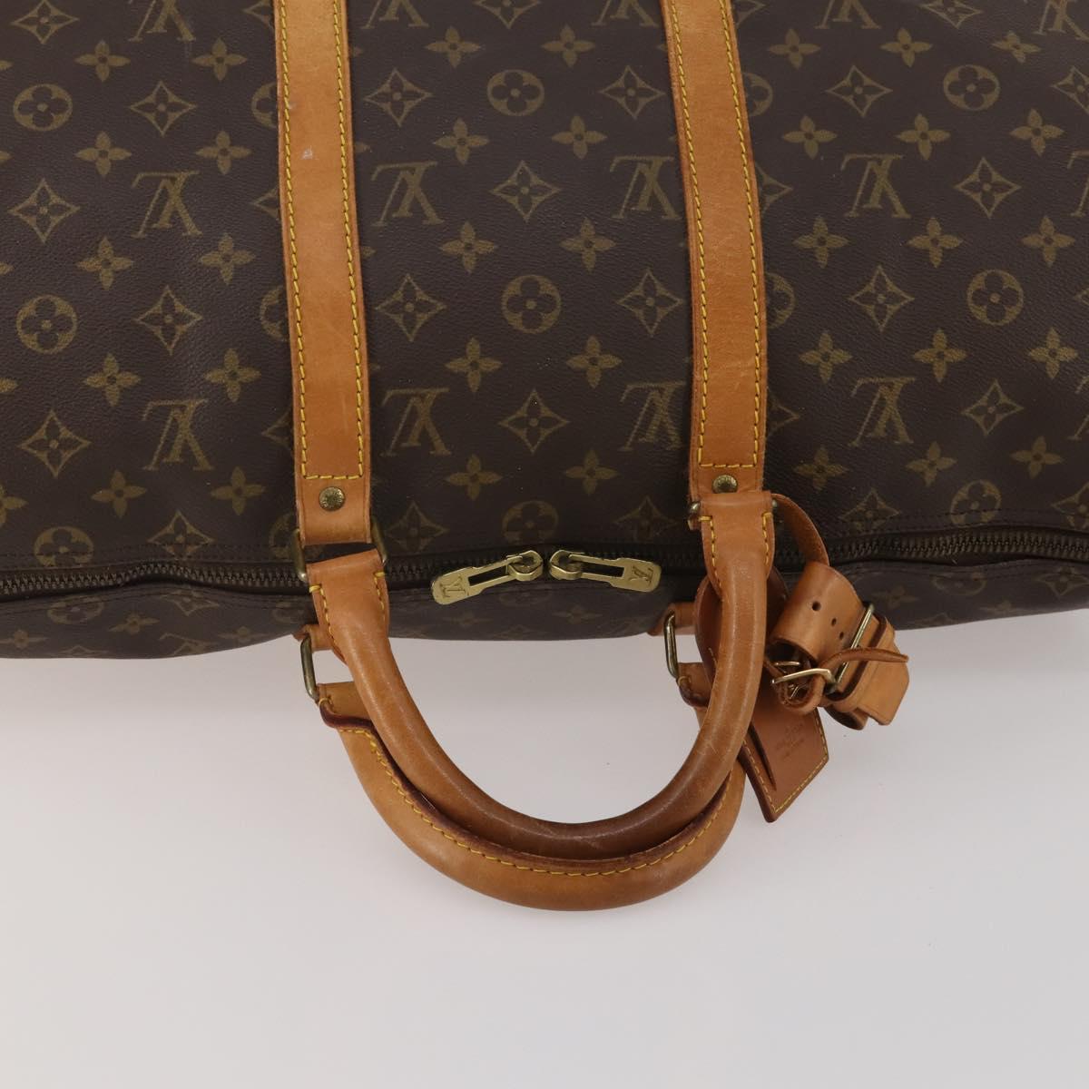 LOUIS VUITTON Monogram Keepall 50 Boston Bag M41426 LV Auth 197711A