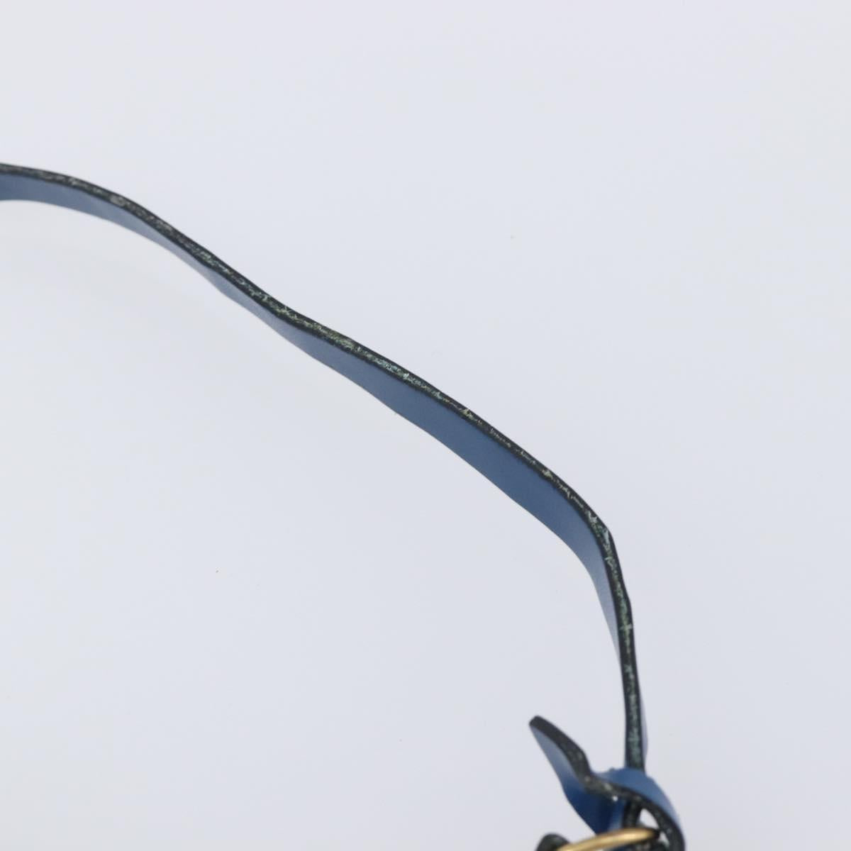 LOUIS VUITTON Epi Pochette Accessoires Pouch Blue M52985 LV Auth 197712V