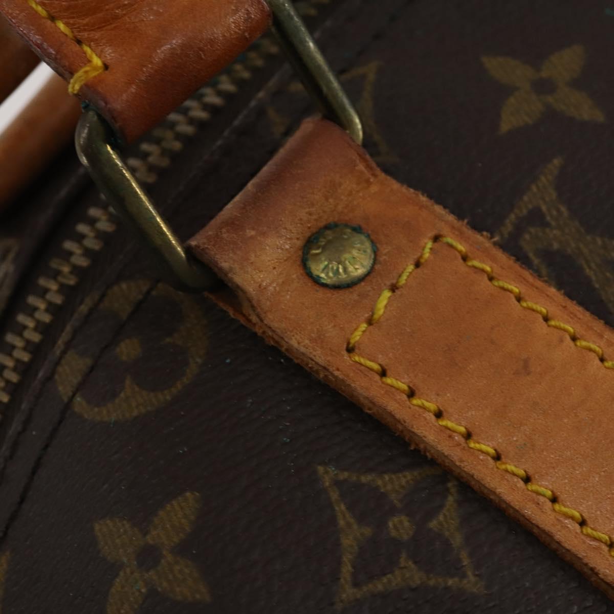 LOUIS VUITTON Monogram Keepall 45 Boston Bag M41428 LV Auth 197716A