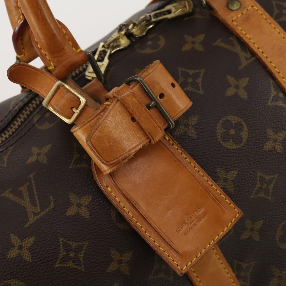 LOUIS VUITTON Monogram Keepall 45 Boston Bag M41428 LV Auth 197716A