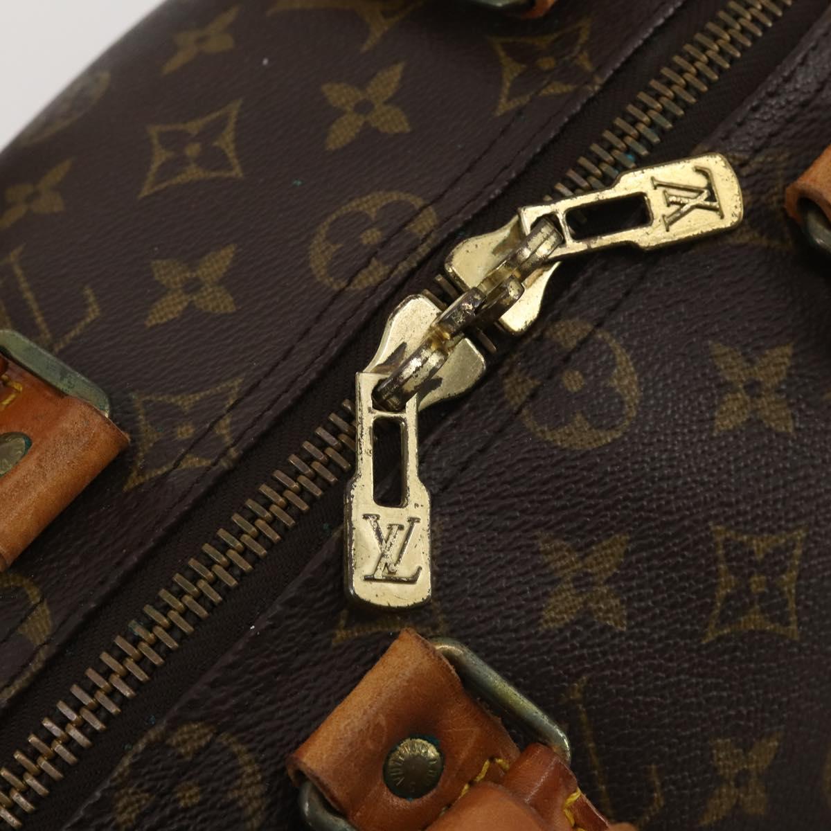 LOUIS VUITTON Monogram Keepall 45 Boston Bag M41428 LV Auth 197716A