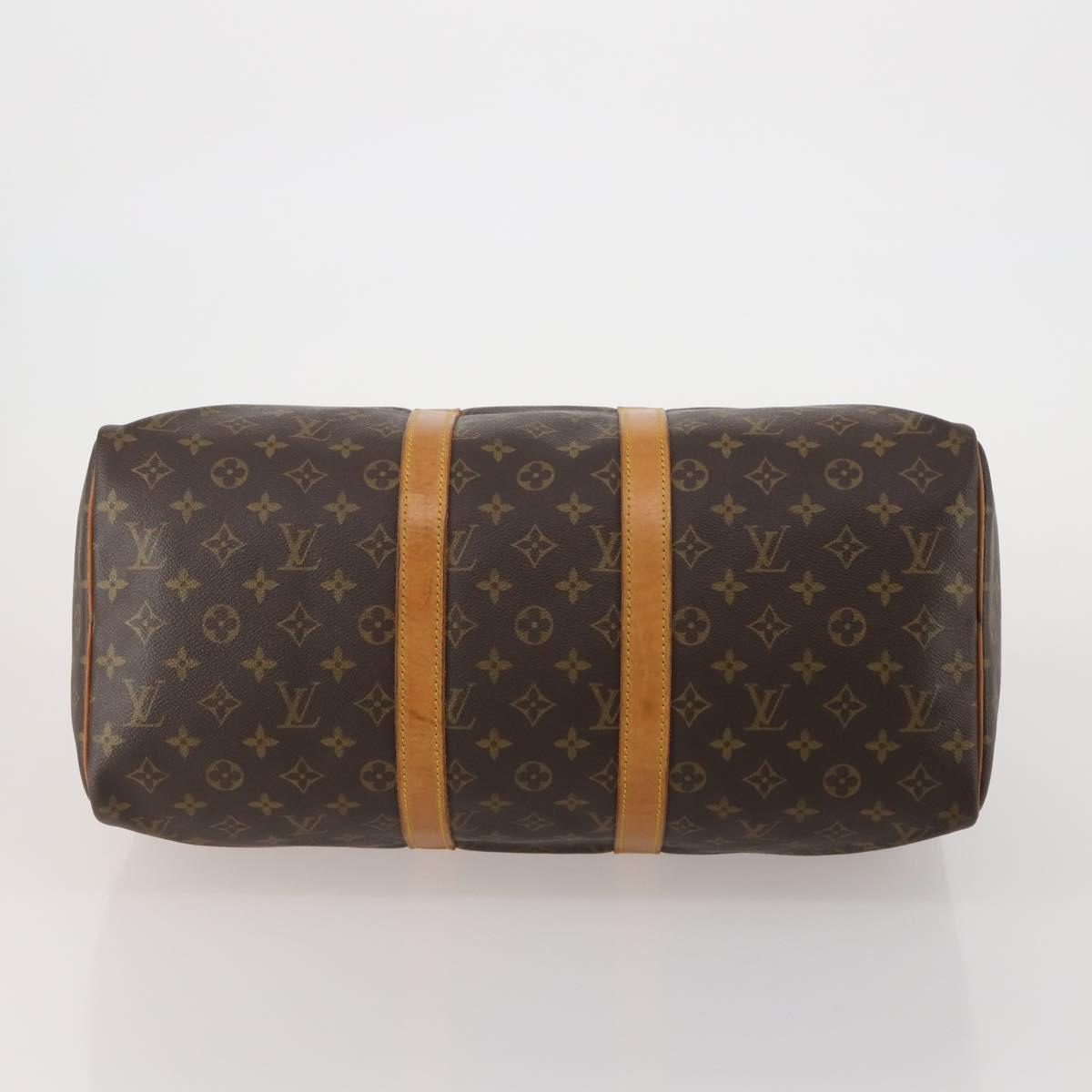 LOUIS VUITTON Monogram Keepall 45 Boston Bag M41428 LV Auth 197716A