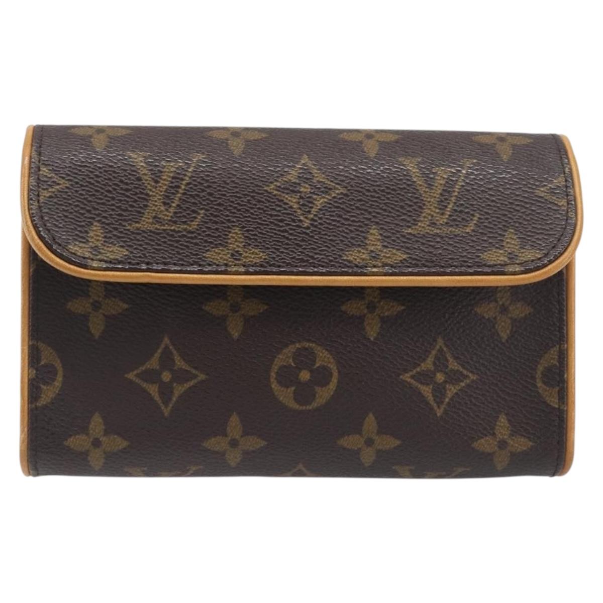 LOUIS VUITTON Monogram Pochette Florentine Waist bag M51855 LV Auth 197727