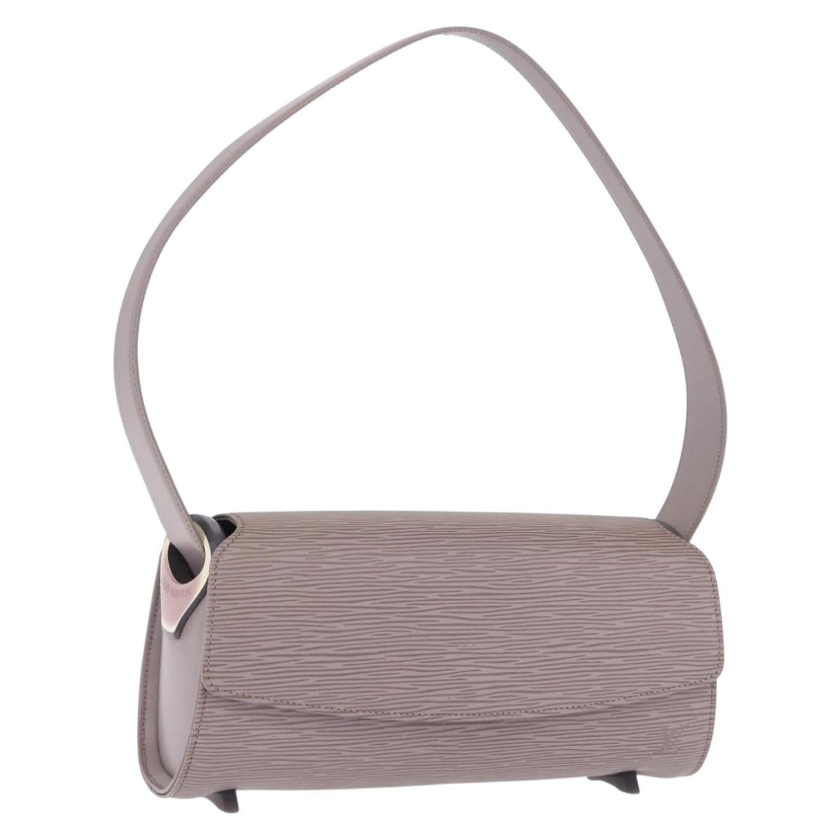 LOUIS VUITTON Epi Nocturne Shoulder Bag Lilac M5217B LV Auth 197748V