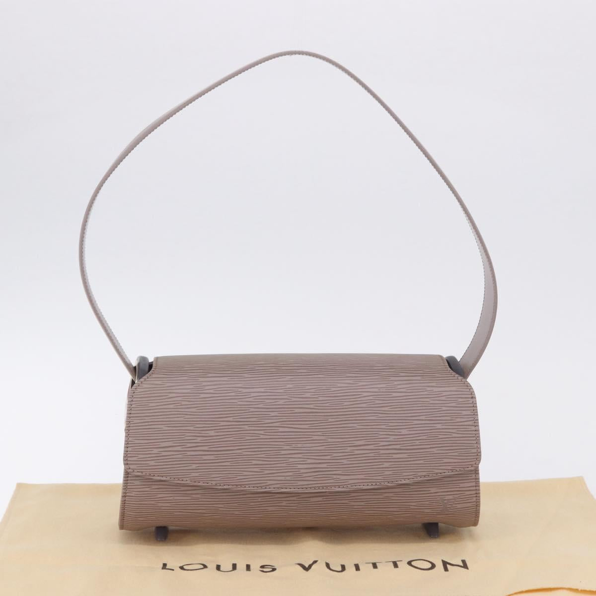 LOUIS VUITTON Epi Nocturne Shoulder Bag Lilac M5217B LV Auth 197748V