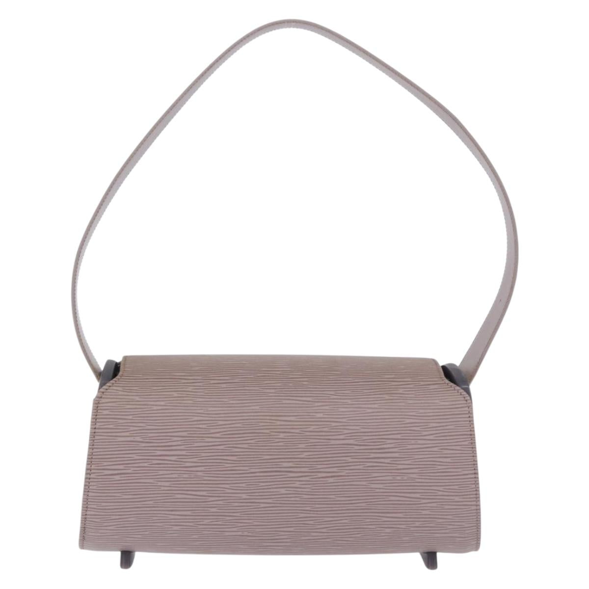 LOUIS VUITTON Epi Nocturne Shoulder Bag Lilac M5217B LV Auth 197748V