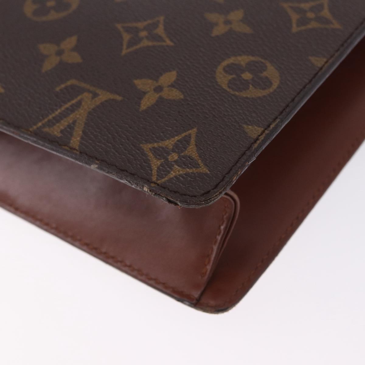 LOUIS VUITTON Monogram Monceau28 Hand Bag M51185 LV Auth 197753