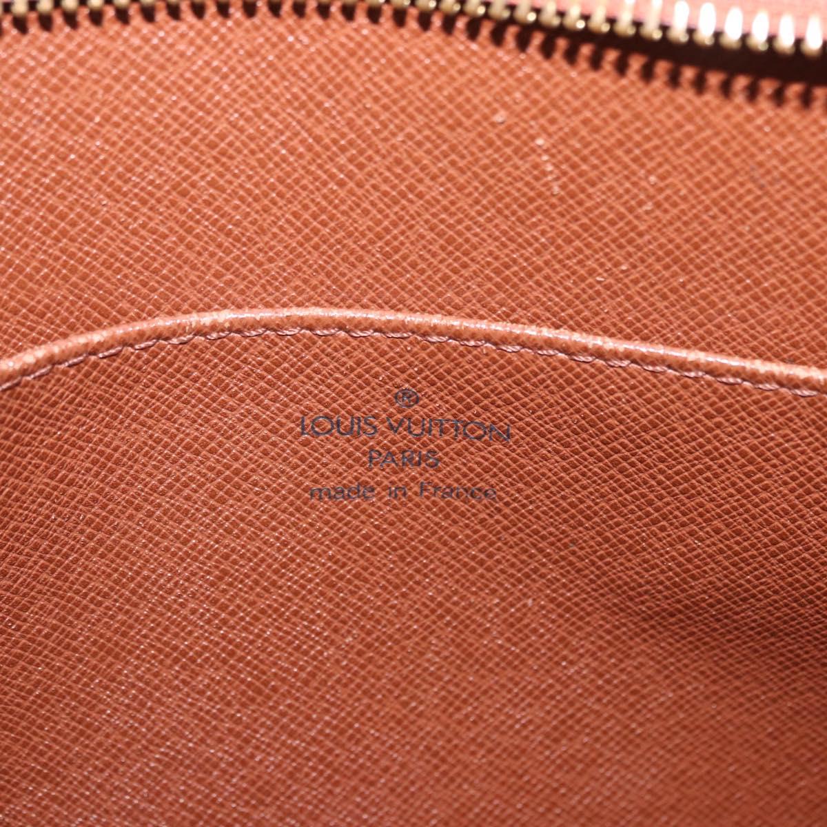 LOUIS VUITTON Epi Pochette Homme Clutch Bag Brown M52528 LV Auth 197754