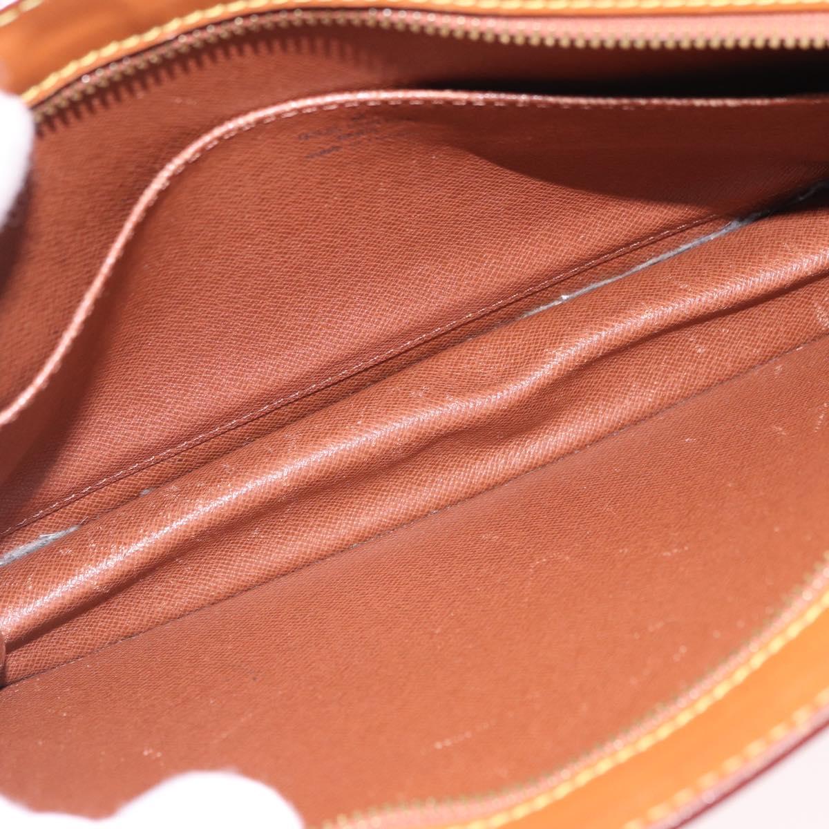 LOUIS VUITTON Epi Pochette Homme Clutch Bag Brown M52528 LV Auth 197754