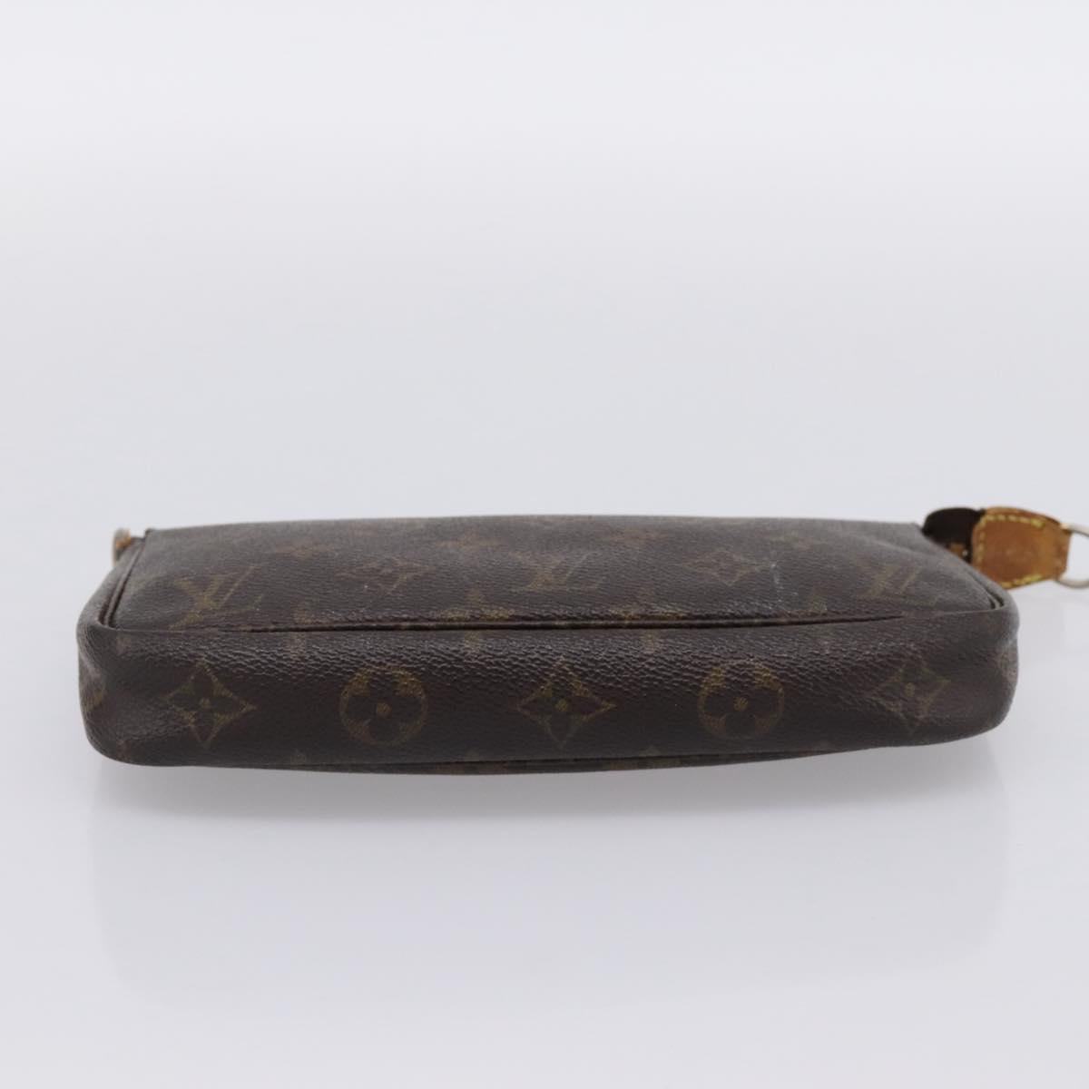 LOUIS VUITTON Monogram Pochette Accessoires Pouch M51980 LV Auth 197792