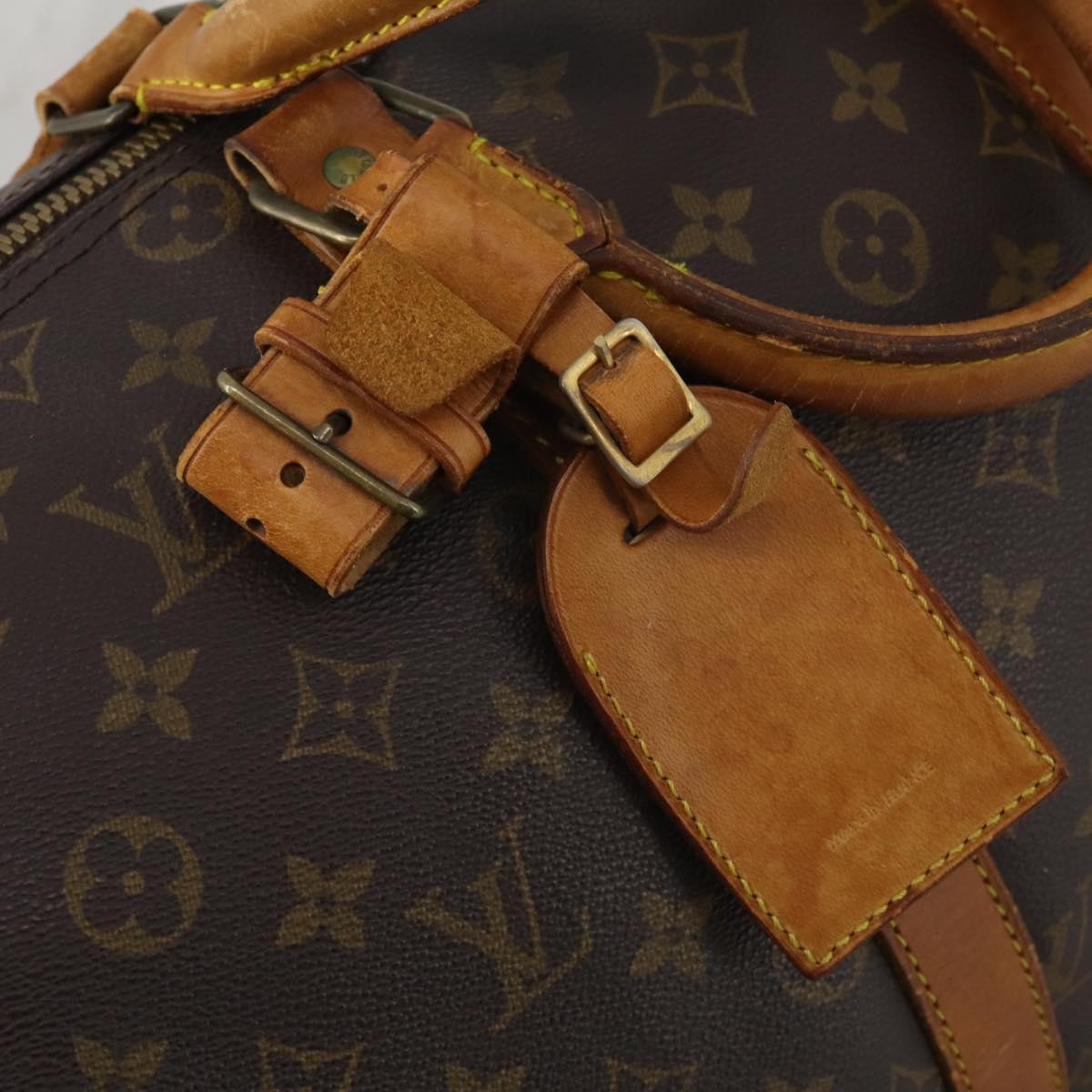 LOUIS VUITTON Monogram Keepall Bandouliere 45 Boston Bag M41418 LV Auth 197822