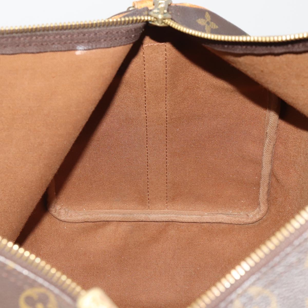 LOUIS VUITTON Monogram Keepall Bandouliere 45 Boston Bag M41418 LV Auth 197822