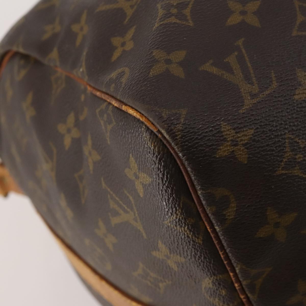 LOUIS VUITTON Monogram Keepall Bandouliere 55 Boston Bag M41414 LV Auth 197823