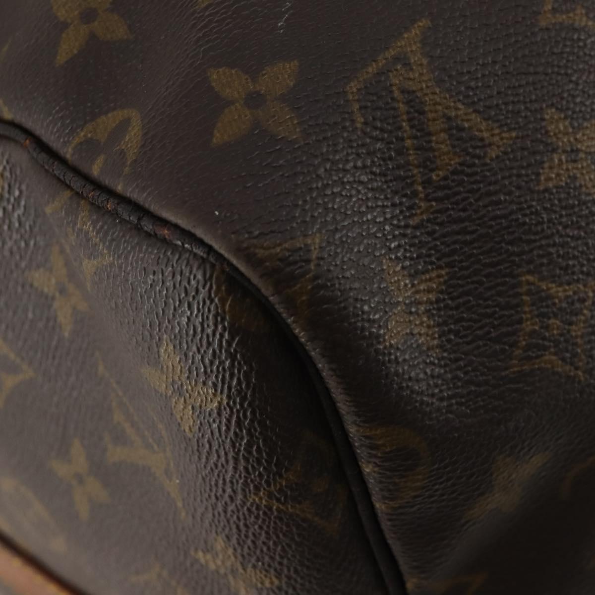 LOUIS VUITTON Monogram Keepall Bandouliere 55 Boston Bag M41414 LV Auth 197823