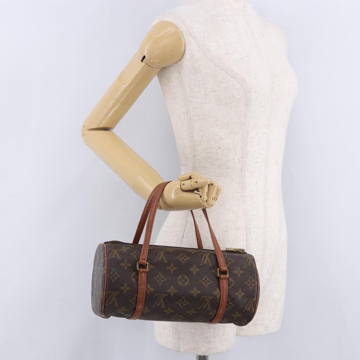 LOUIS VUITTON Monogram Papillon 26 Hand Bag Vintage M51366 LV Auth 197825V