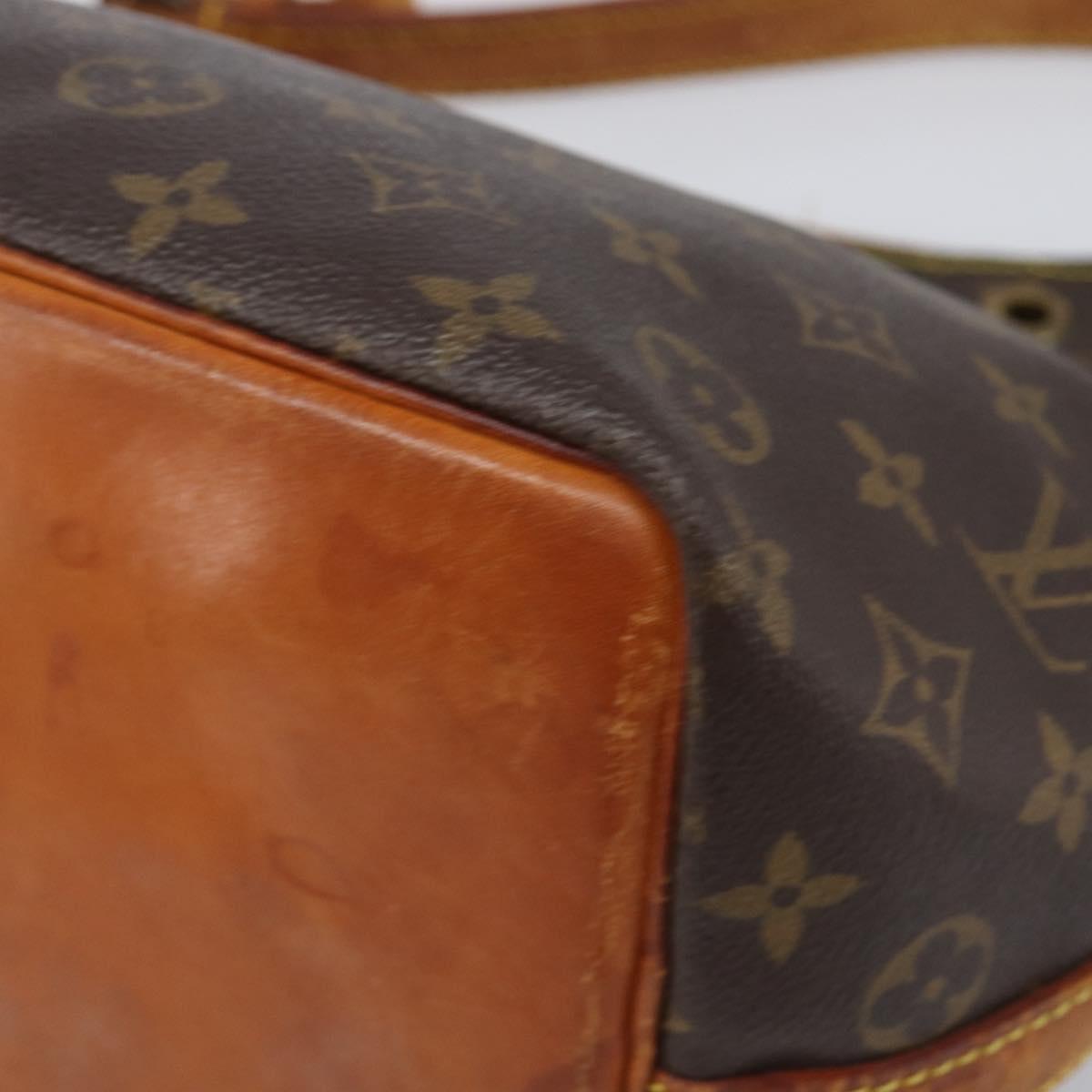 LOUIS VUITTON Monogram Petit Noe Shoulder Bag M42226 LV Auth 197826