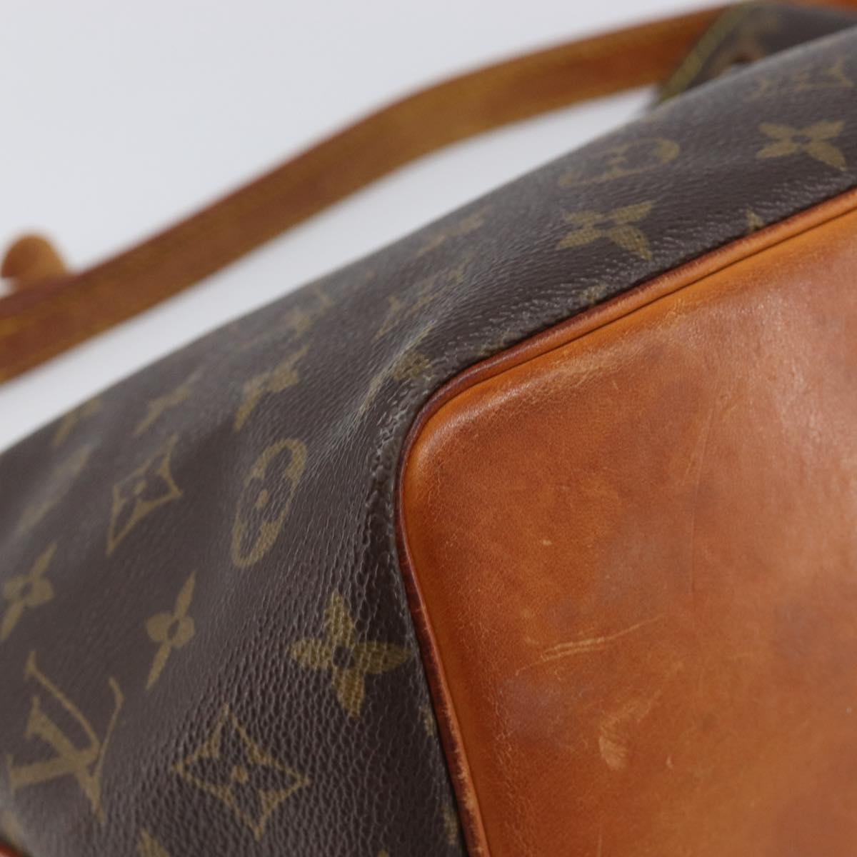 LOUIS VUITTON Monogram Petit Noe Shoulder Bag M42226 LV Auth 197826