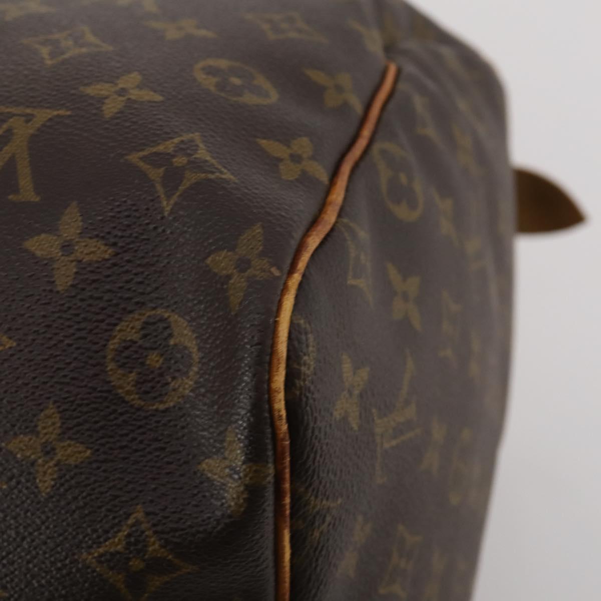 LOUIS VUITTON Monogram Keepall 60 Boston Bag M41422 LV Auth 197828