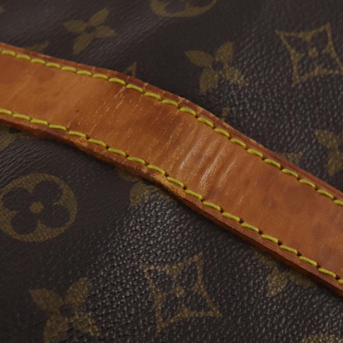LOUIS VUITTON Monogram Keepall 60 Boston Bag M41422 LV Auth 197828