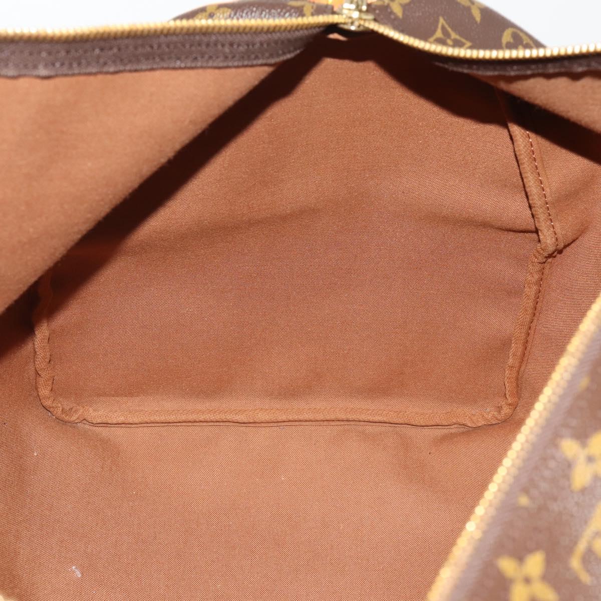 LOUIS VUITTON Monogram Keepall 60 Boston Bag M41422 LV Auth 197828