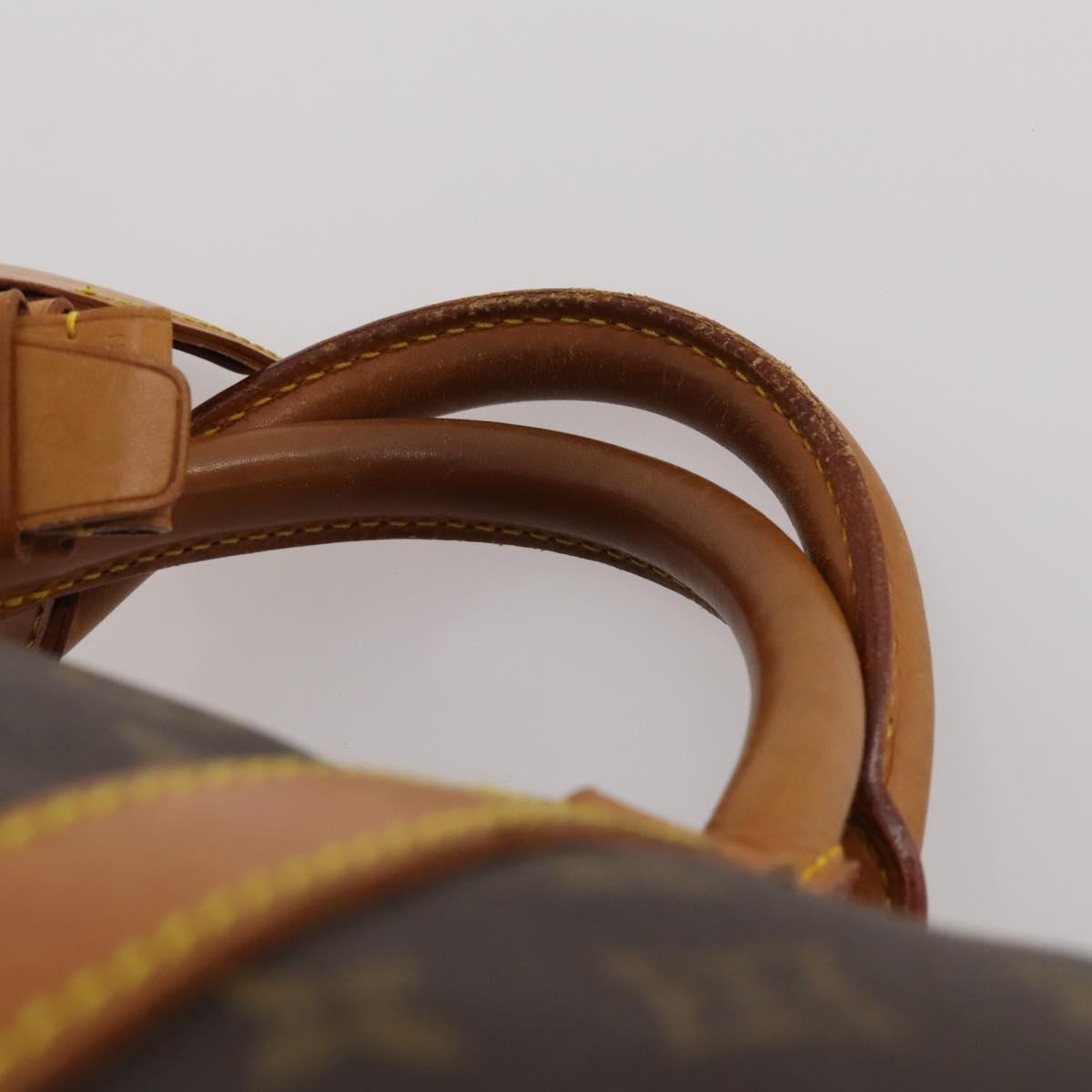 LOUIS VUITTON Monogram Keepall 60 Boston Bag M41422 LV Auth 197828