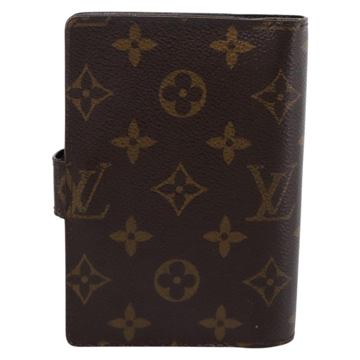 LOUIS VUITTON Agenda Koala PM Day Planner Cover Pink R21013 LV Auth 197835A