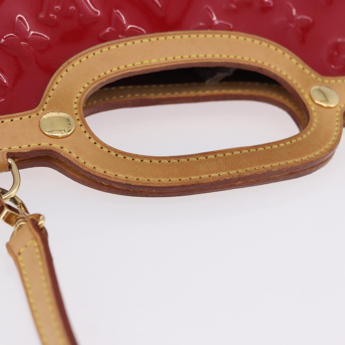 LOUIS VUITTON Monogram Vernis Roxbury Drive Pomme D'amour M91987 LV Auth 197839V