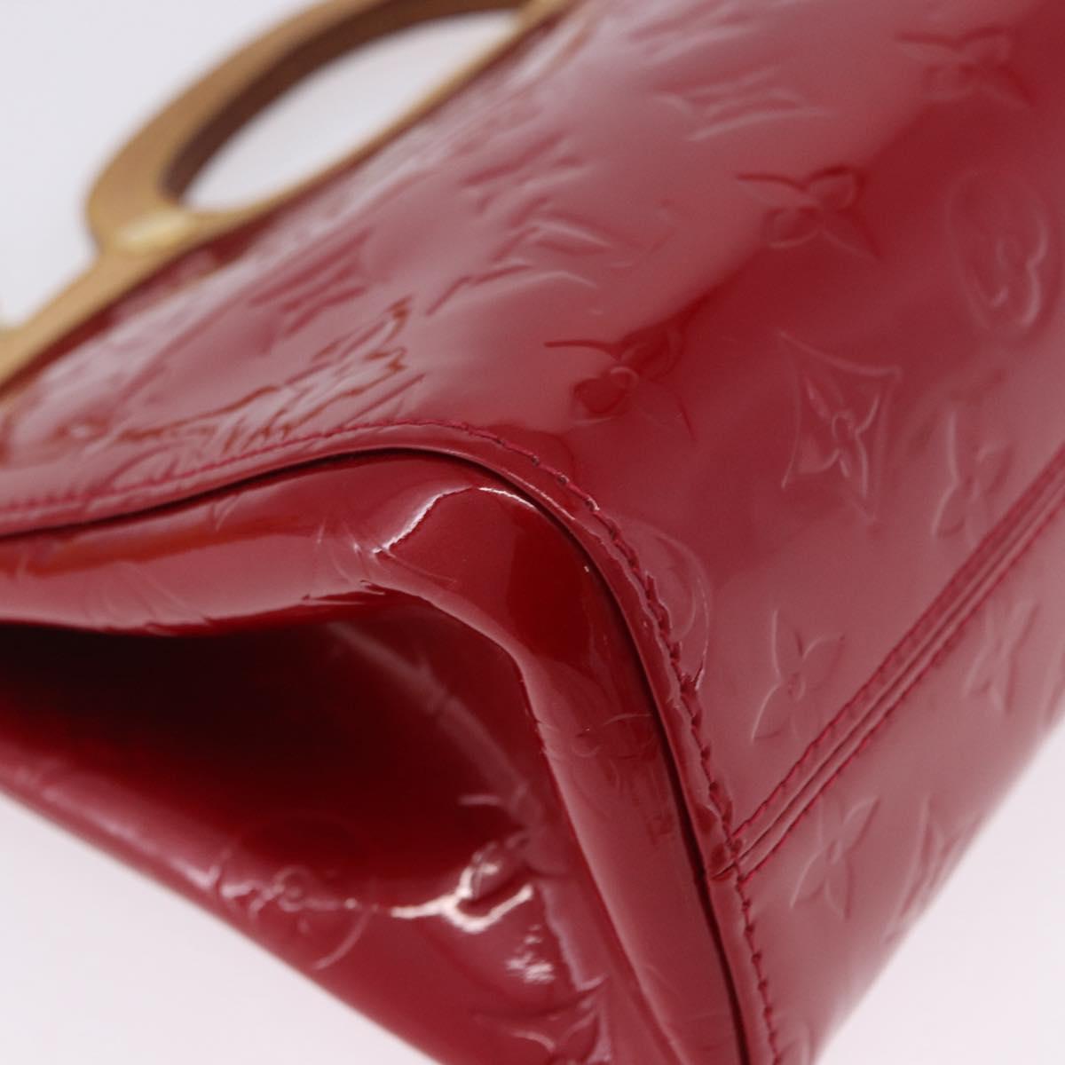 LOUIS VUITTON Monogram Vernis Roxbury Drive Pomme D'amour M91987 LV Auth 197839V