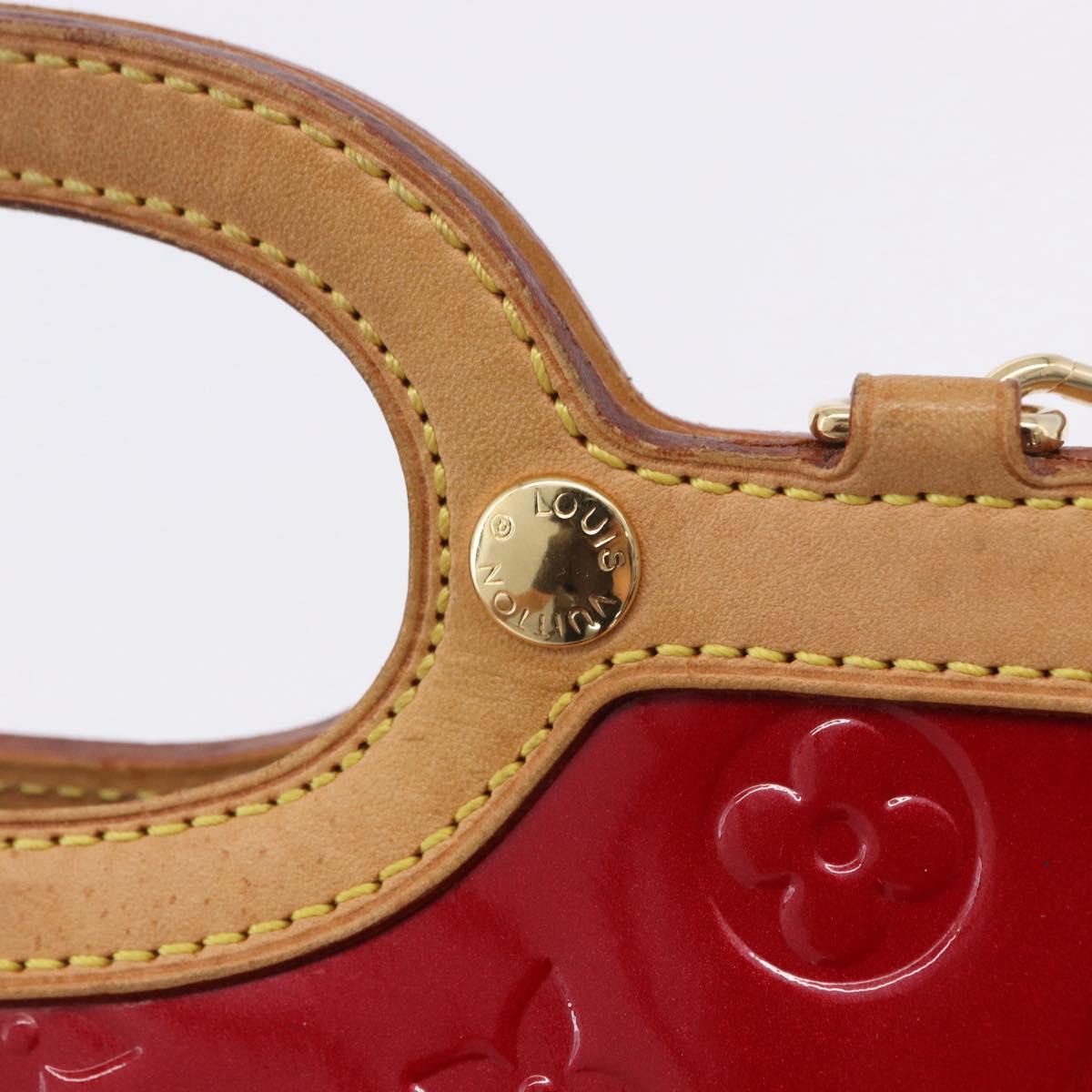 LOUIS VUITTON Monogram Vernis Roxbury Drive Pomme D'amour M91987 LV Auth 197839V