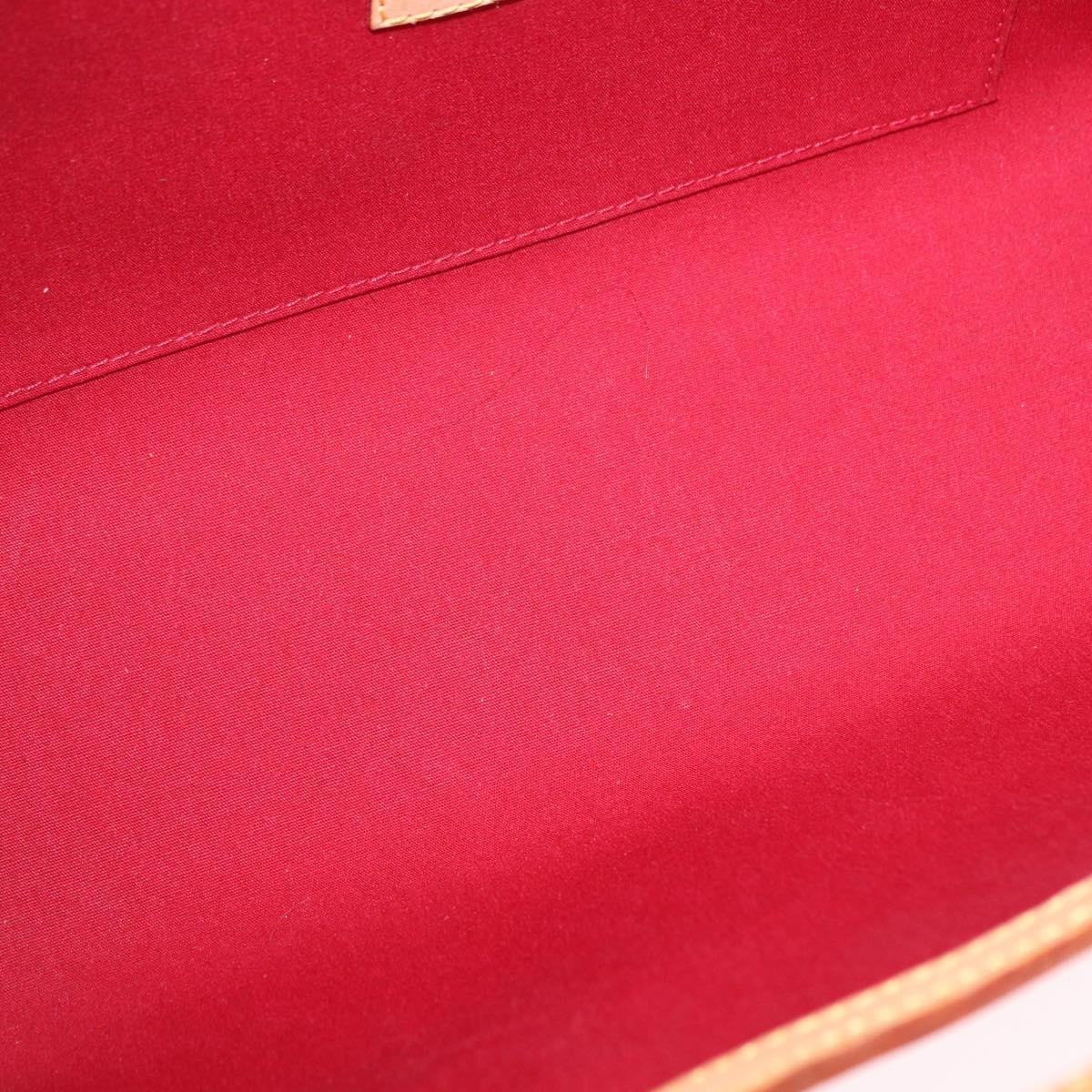 LOUIS VUITTON Monogram Vernis Roxbury Drive Pomme D'amour M91987 LV Auth 197839V