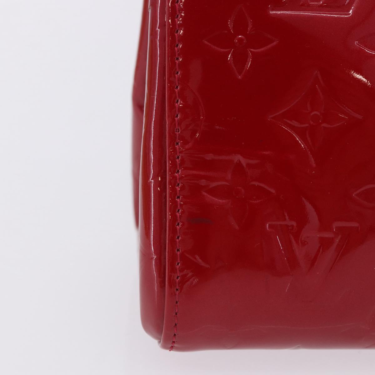 LOUIS VUITTON Monogram Vernis Roxbury Drive Pomme D'amour M91987 LV Auth 197839V