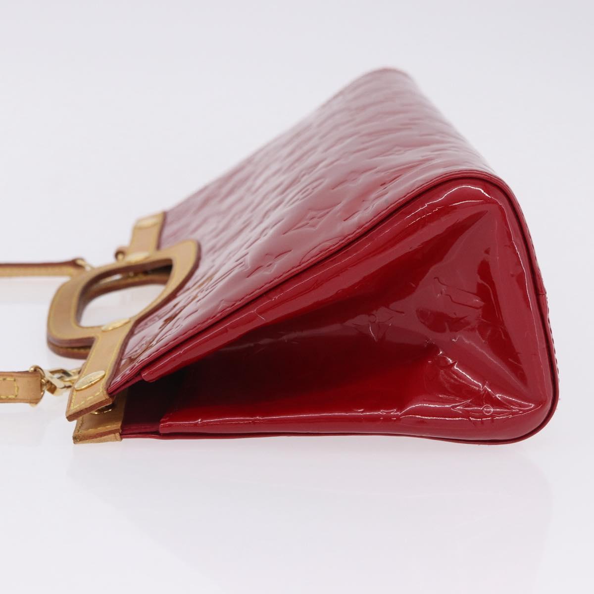 LOUIS VUITTON Monogram Vernis Roxbury Drive Pomme D'amour M91987 LV Auth 197839V