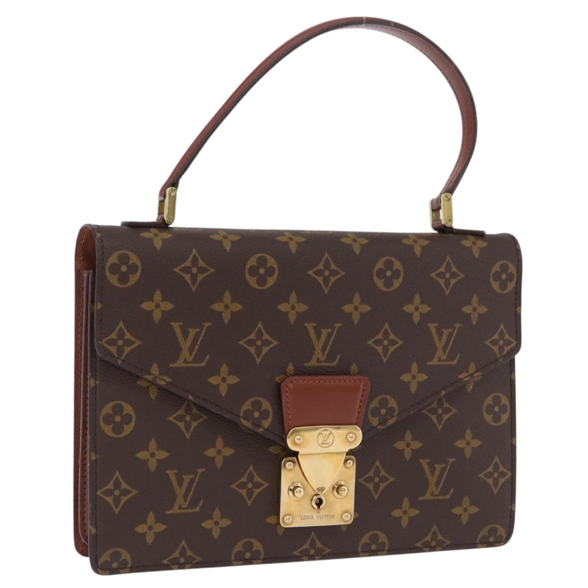 LOUIS VUITTON Monogram Concorde Hand Bag M51190 LV Auth 197840