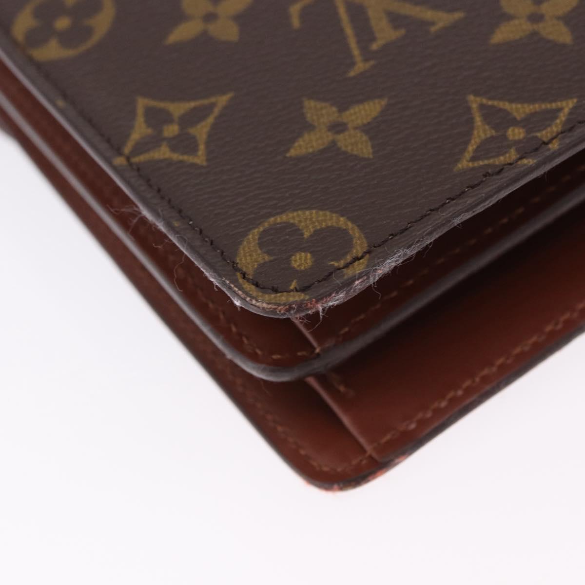 LOUIS VUITTON Monogram Concorde Hand Bag M51190 LV Auth 197840