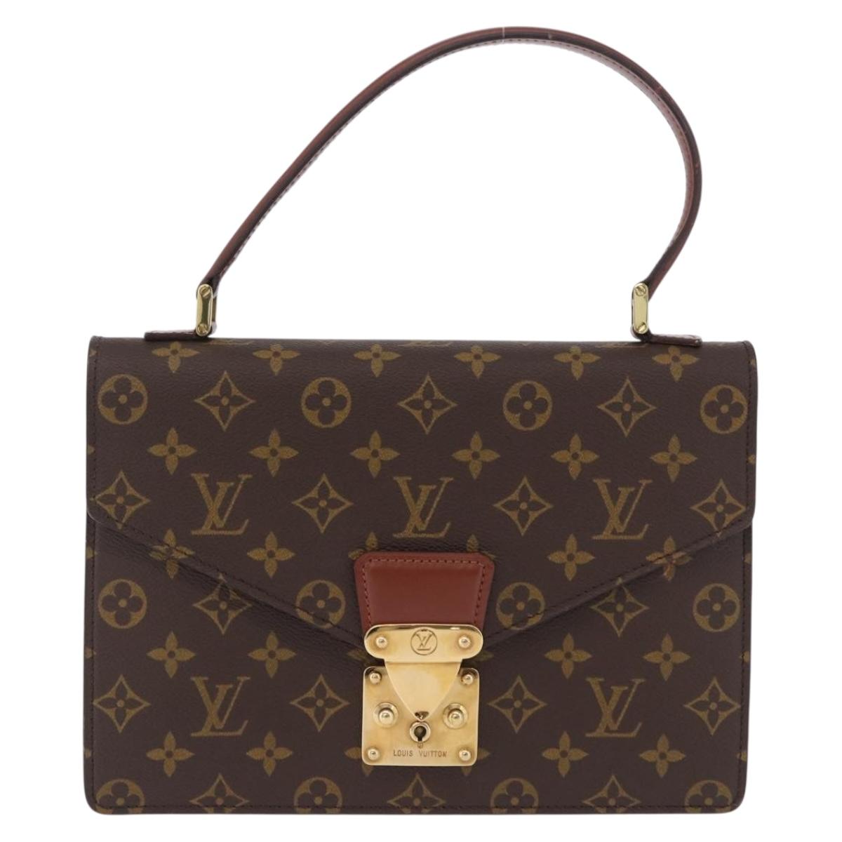 LOUIS VUITTON Monogram Concorde Hand Bag M51190 LV Auth 197840